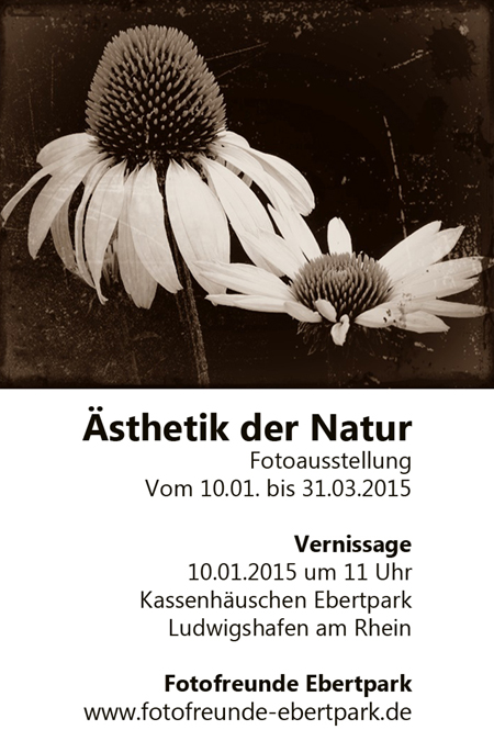 Naturfoto Ausstellung Ebertpark unter Beteiligung von Micaela Ortenstein und Berthold Holzwarth